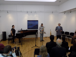 Концерт на Нинослав Димов - саксофон и Мая Попович Караиванова - пиано (фотография)