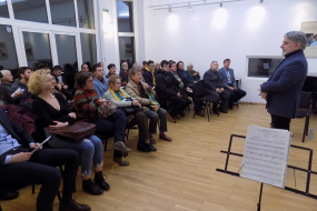 Концерт „Класиката среща Джаза“ на Квартет тромбони в Музей „Борис Христов“ в София (фотография)