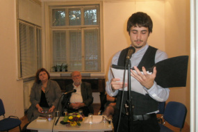 Книжевна вечер со Богомил Ѓузел и Лилјана Дирјан (снимка)