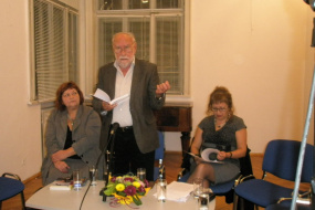Книжевна вечер со Богомил Ѓузел и Лилјана Дирјан (снимка)