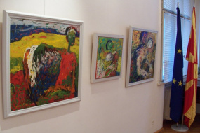 Самостоятелна изложба на Томе Мишев (снимка)