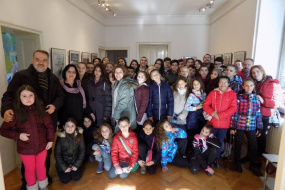 Посещение на ученици от ДКЦ "Карпош", Скопие в КИЦРМ, София
