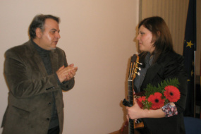 Мини-концерт на класична гитара на Македонка Ичева (снимка)
