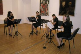 Музикална Младеж на Македония, проект: Концерт на квартет флейти "АУЛОС“ (фотография)